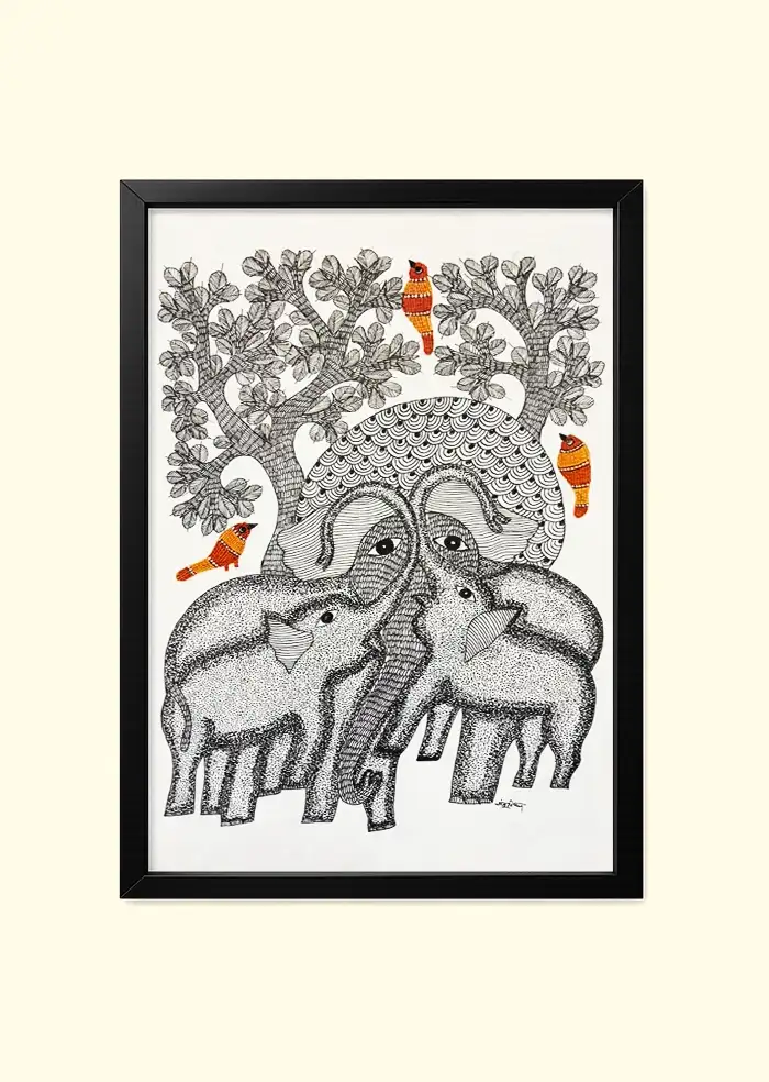 authentic gond art