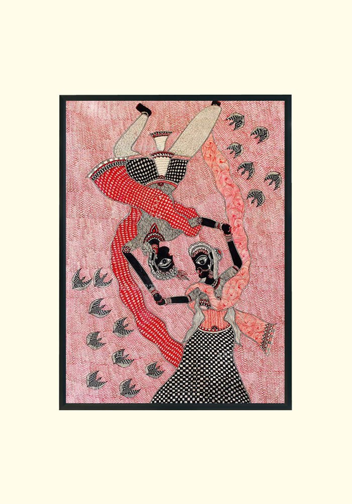 Nritya Madhubani Painting | Mithila Painting